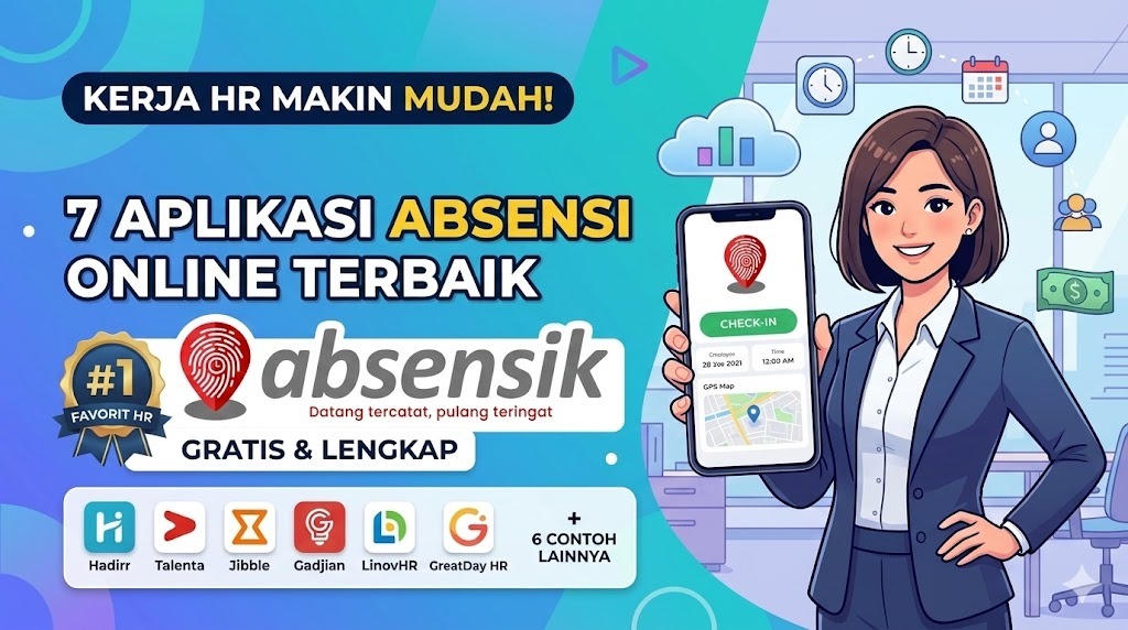 7 Aplikasi Absensi Online Terbaik dan Terlengkap untuk Memudahkan Pekerjaan HR