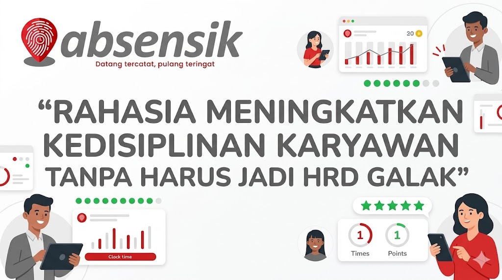 Rahasia Meningkatkan Kedisiplinan Karyawan Tanpa Harus Jadi HRD Galak