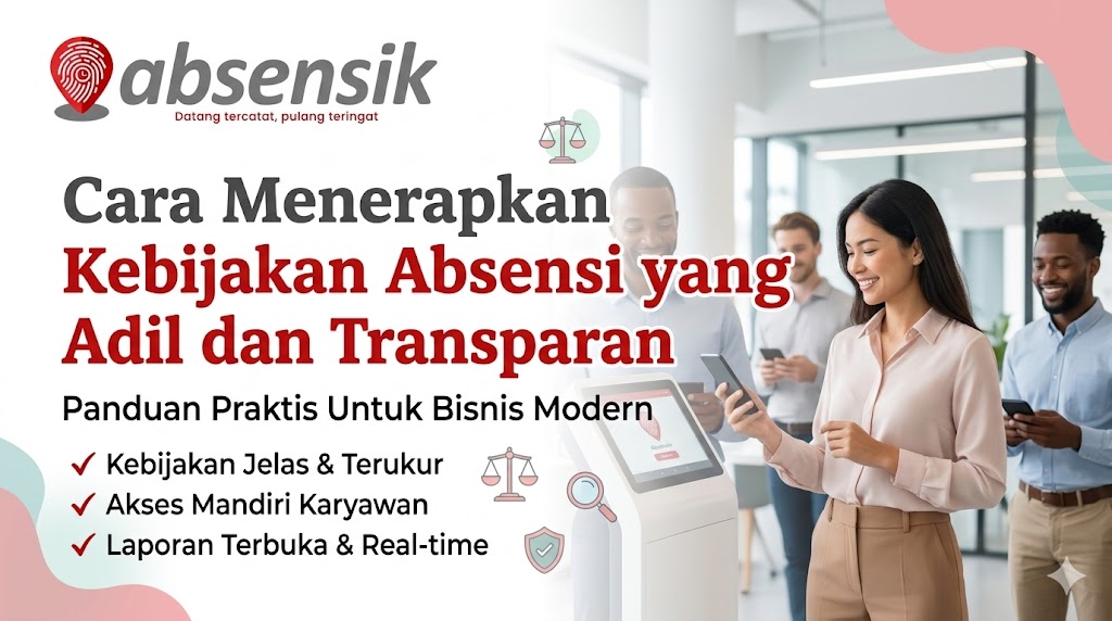 Cara Menerapkan Kebijakan Absensi yang Adil dan Transparan