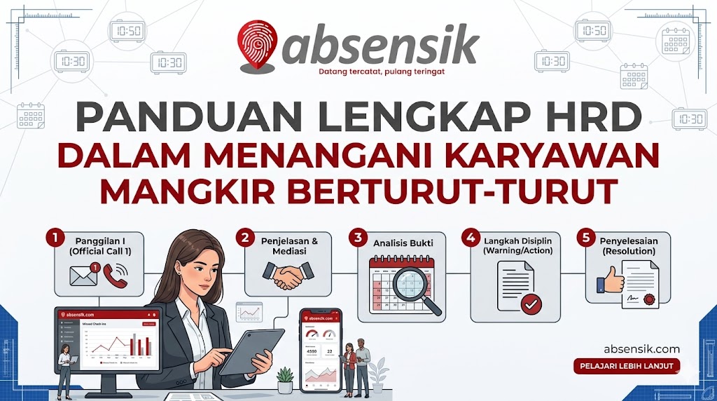 Panduan Lengkap HRD dalam Menangani Karyawan Mangkir Berturut-turut