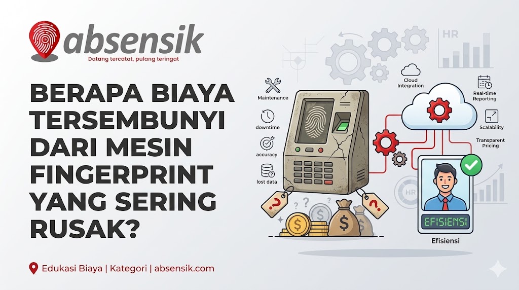 Berapa Biaya Tersembunyi dari Mesin Fingerprint yang Sering Rusak?