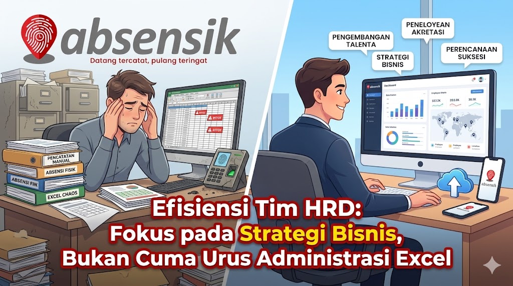 Efisiensi Tim HRD: Fokus pada Strategi Bisnis, Bukan Cuma Urus Administrasi Excel