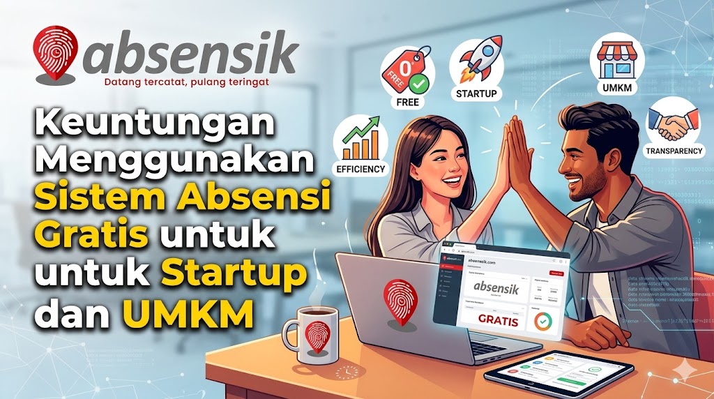 Keuntungan Menggunakan Sistem Absensi Gratis untuk Startup dan UMKM
