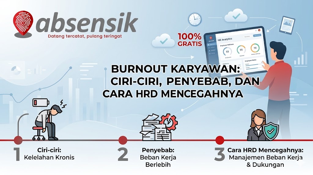 Burnout Karyawan: Ciri-ciri, Penyebab, dan Cara HRD Mencegahnya