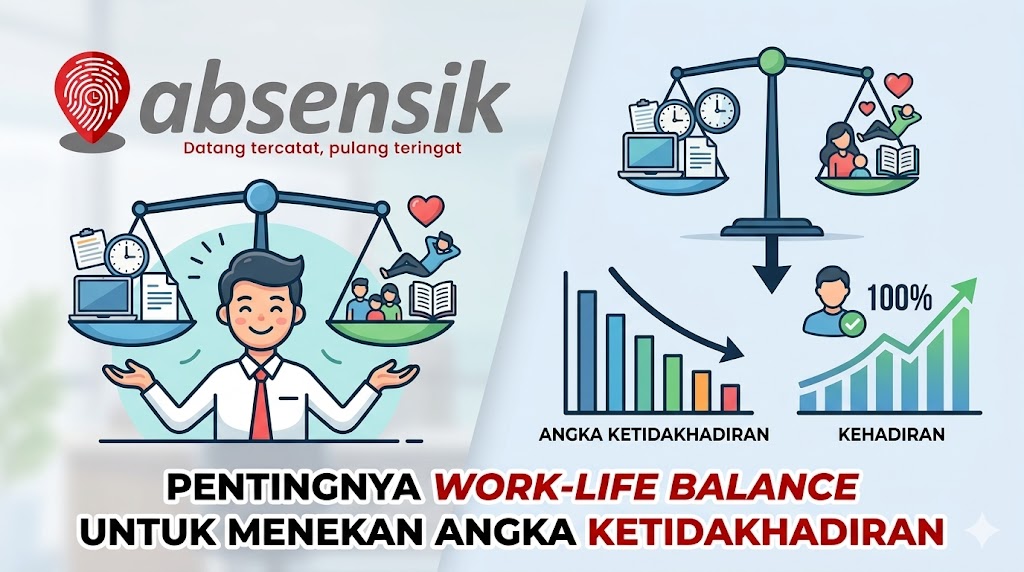Pentingnya Work-Life Balance untuk Menekan Angka Ketidakhadiran