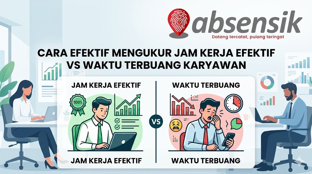 Cara Efektif Mengukur Jam Kerja Efektif vs Waktu Terbuang Karyawan