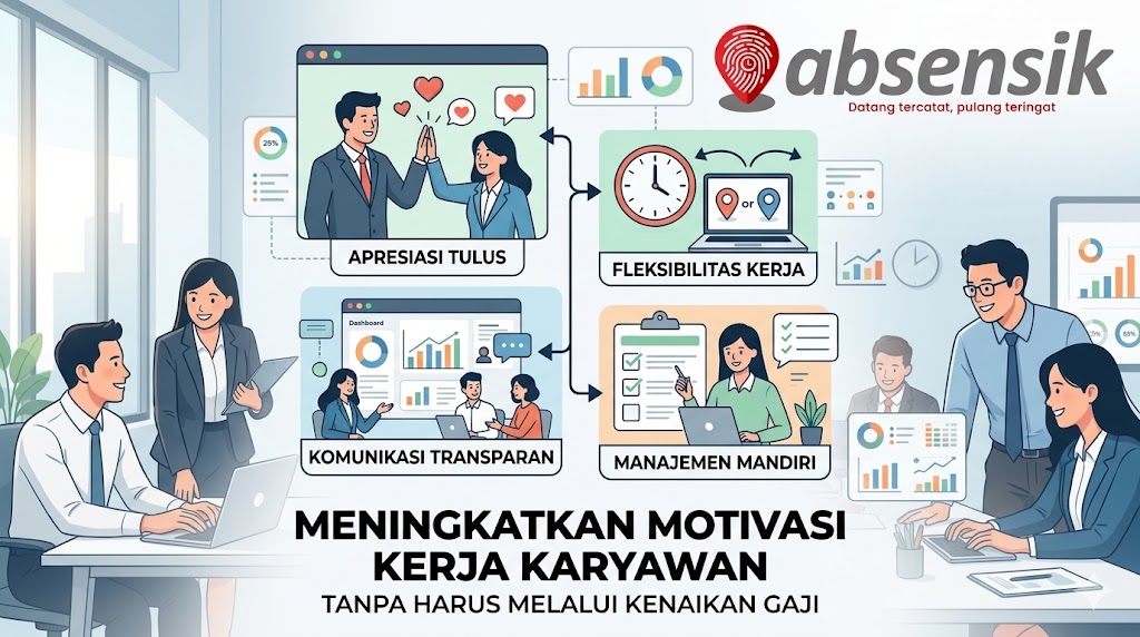 Meningkatkan Motivasi Kerja Karyawan Tanpa Harus Melalui Kenaikan Gaji