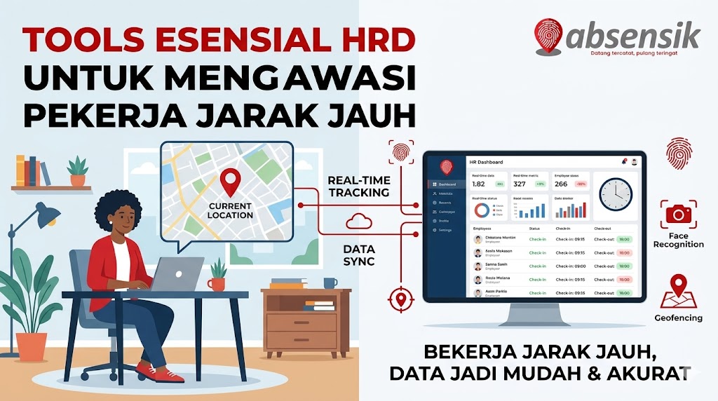 Tools Esensial HRD untuk Mengawasi Pekerja Jarak Jauh
