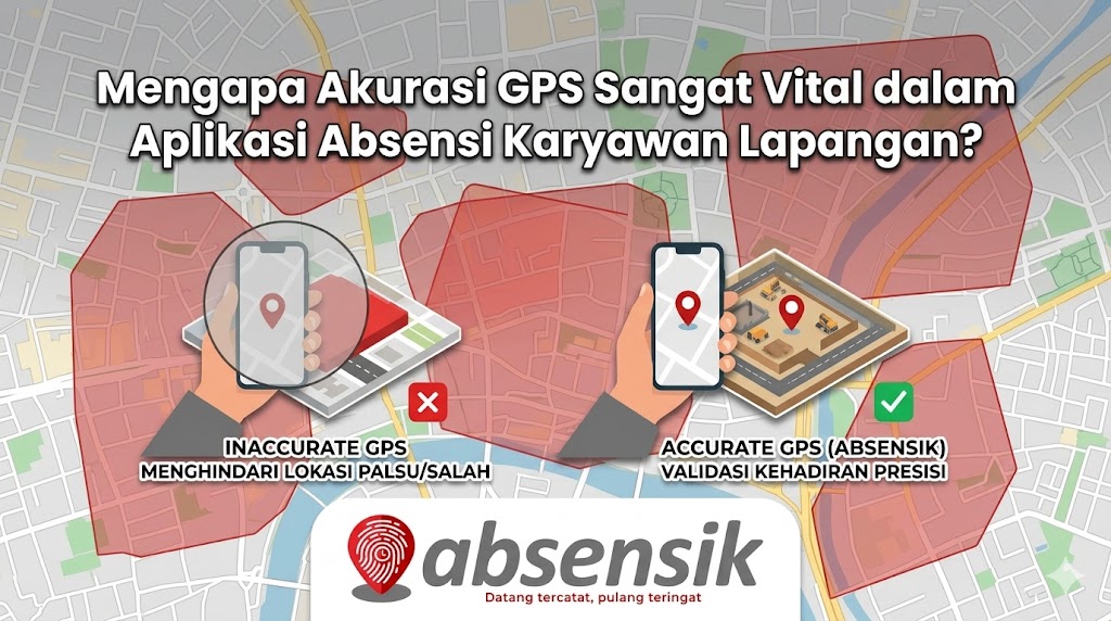 Mengapa Akurasi GPS Sangat Vital dalam Aplikasi Absensi Karyawan Lapangan?