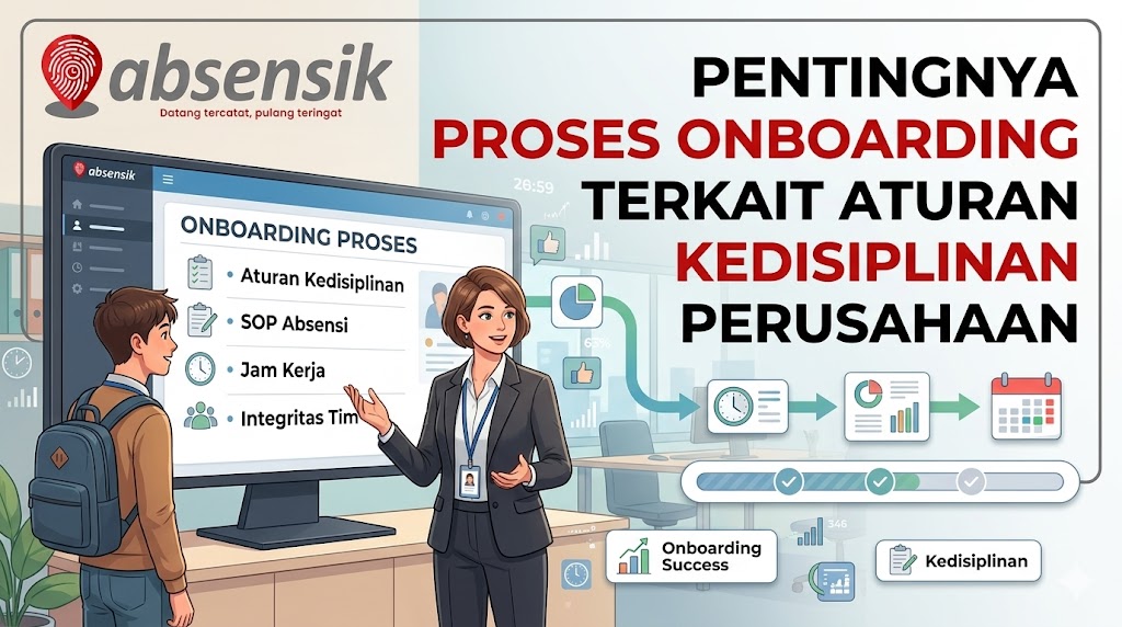Pentingnya Proses Onboarding Terkait Aturan Kedisiplinan Perusahaan