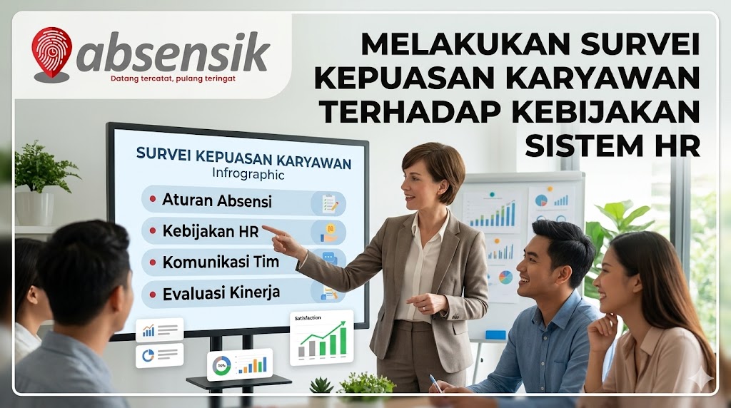 Melakukan Survei Kepuasan Karyawan Terhadap Kebijakan Sistem HR