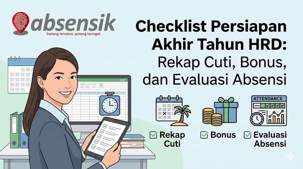 Checklist Persiapan Akhir Tahun HRD: Rekap Cuti, Bonus, dan Evaluasi Absensi